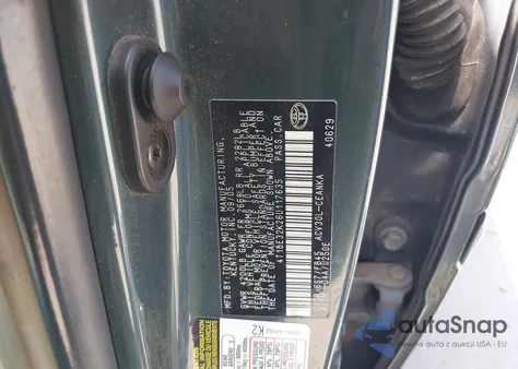 2006 Toyota Camry Le из США, поврежденный, VIN 4T1BE32K26U117635